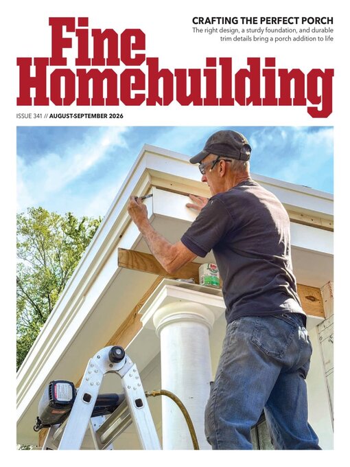 Cover image for Fine Homebuilding Magazine